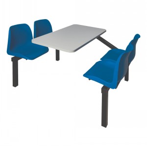 Standard Canteen Table 4 Seater Single Entry